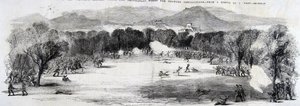 La Batalla del Volturno, 1860